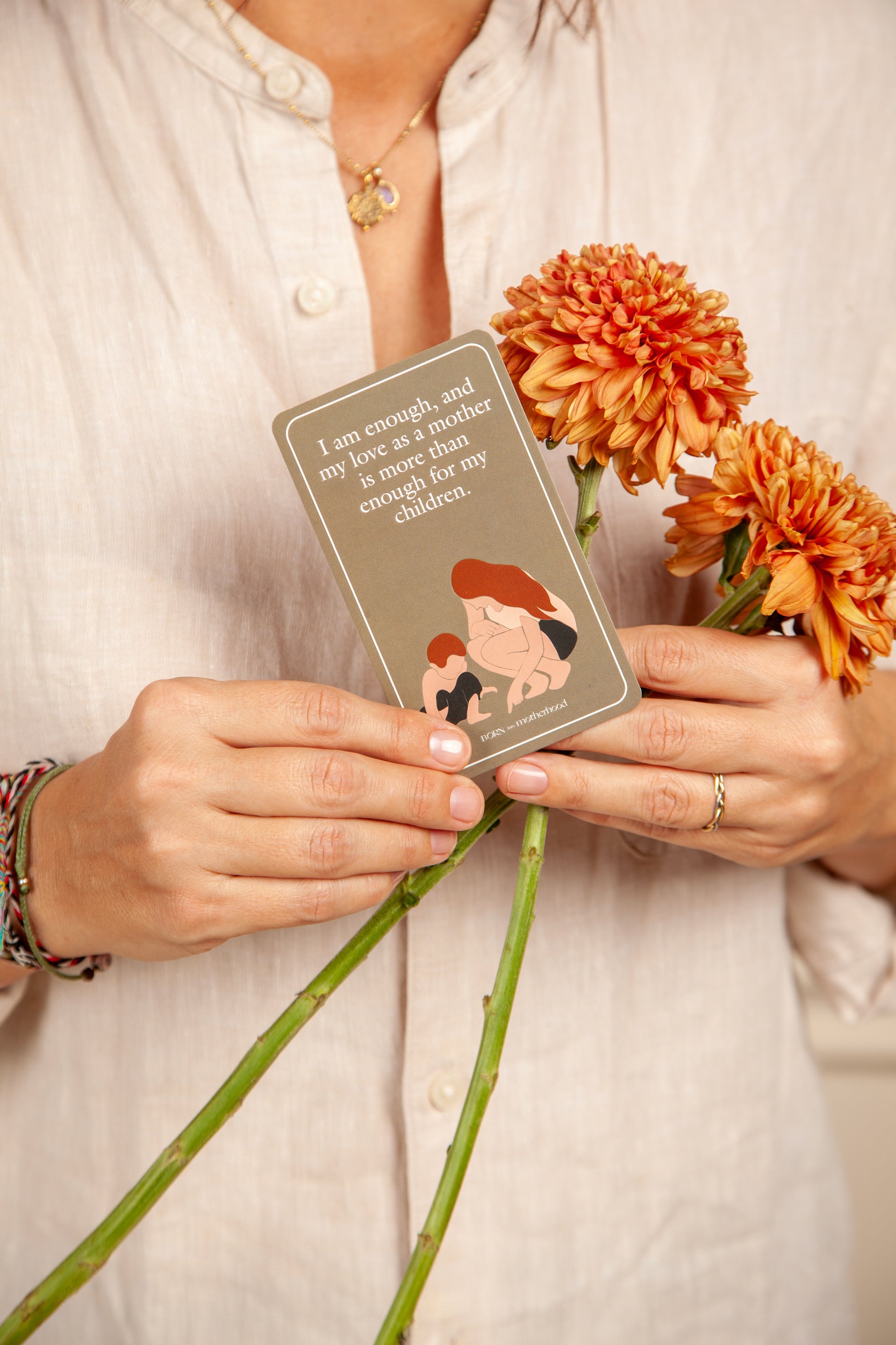 motherhood affirmation cards